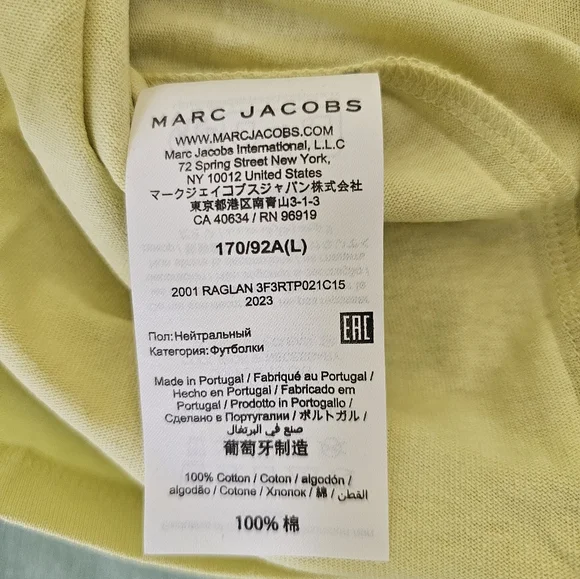 MARC JACOBS HEAVEN GORILLAZ 2001 RAGLAN TEE - Picture 11 of 17